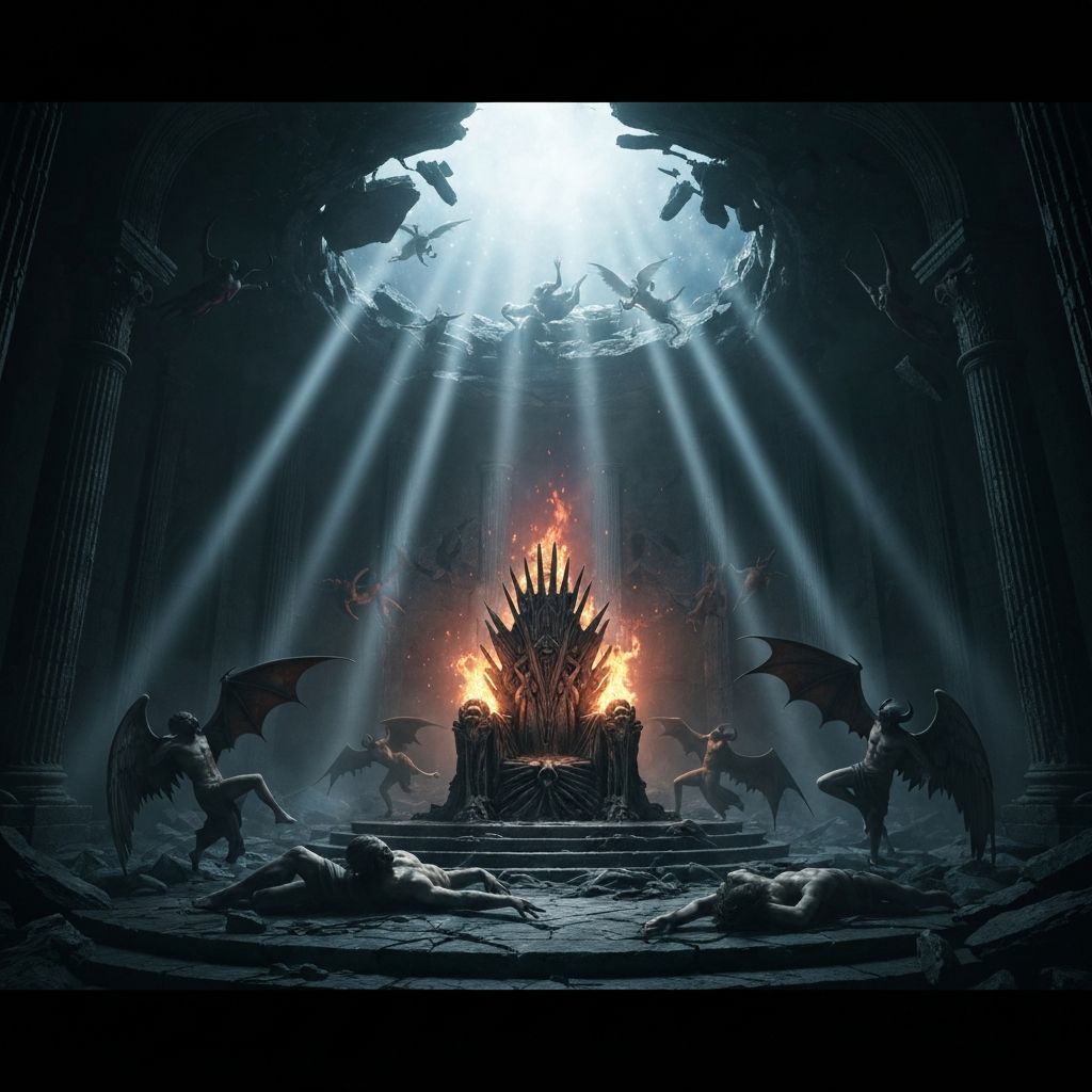 Revelation book landscape background